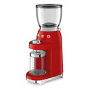 Smeg 150W Retro Coffee Grinder Red CGF01RD