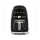 Smeg Retro Drip Filter Coffee Machine Black DCF02BLSA
