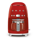 Smeg Retro Drip Filter Coffee Machine Red DCF02RDSA