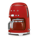 Smeg Retro Drip Filter Coffee Machine Red DCF02RDSA