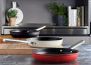 Smeg 28cm Non Stick Frying Pan Black 50's Style CKFF2801BLM