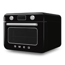 Smeg Countertop Combi Steam Oven 50's Style Aesthetic Black Glossy COF01BLEU