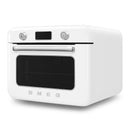 Smeg Countertop Combi Steam Oven 50's Style Aesthetic White Glossy COF01WHEU